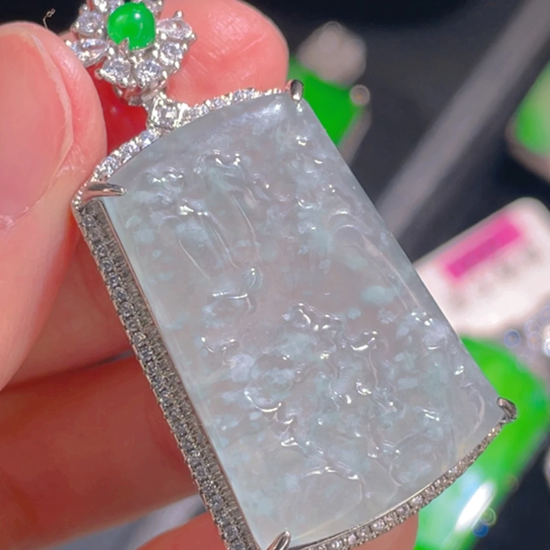 翡翠吊坠(不含链)未镶嵌