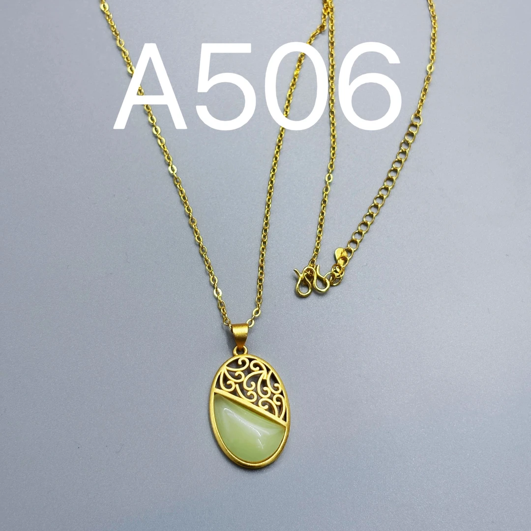 A506项链气质时尚百搭小众经典镶嵌