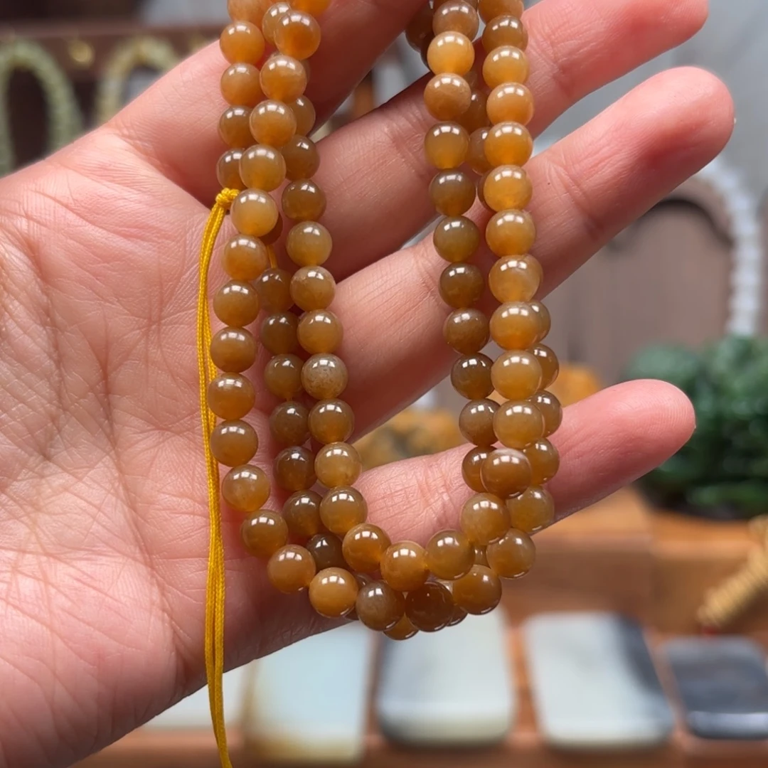 和田玉（糖玉）未镶嵌项链