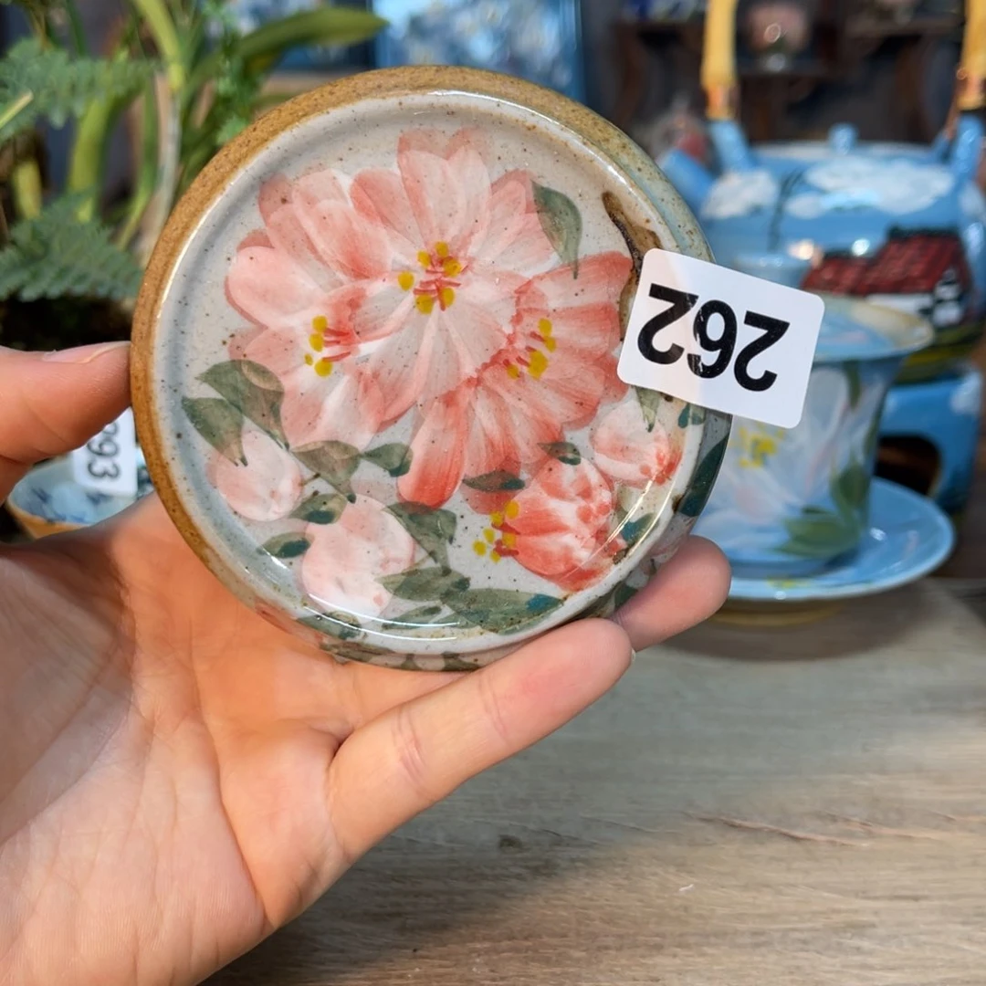 杯素浅陶瓷手工手绘