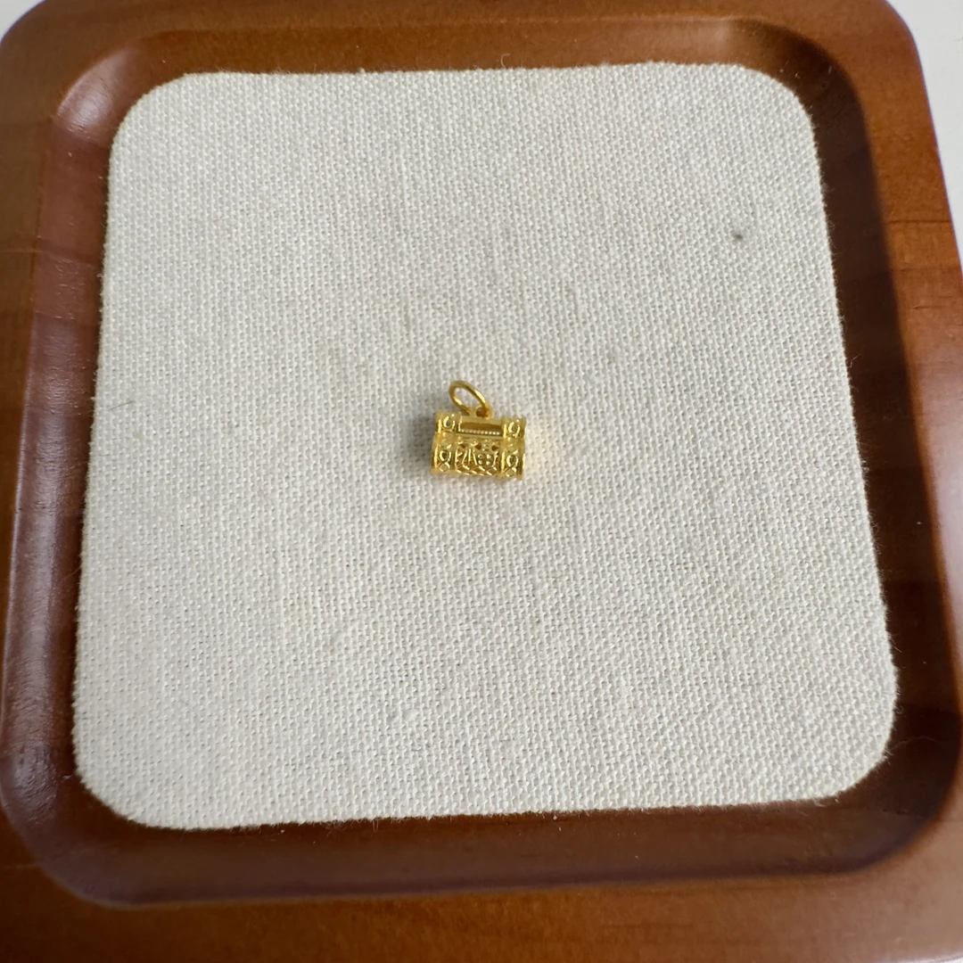 足金999 古法工艺锁包滴流