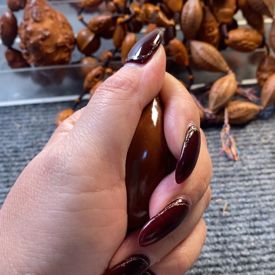 橄榄核吊坠巴西新款三面