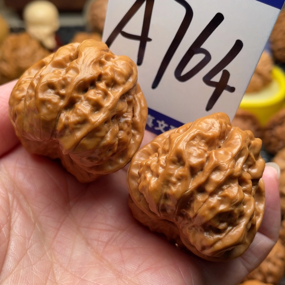 桃核把件蛤蟆头38