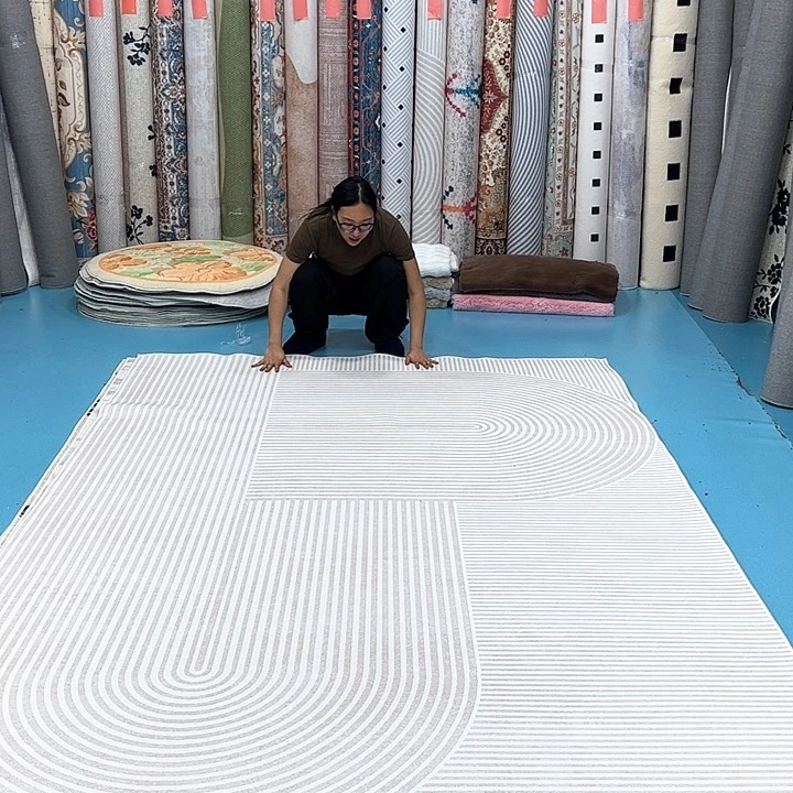 混纺200×300尺寸误差正负1-3厘米加厚比利时绒微瑕特价