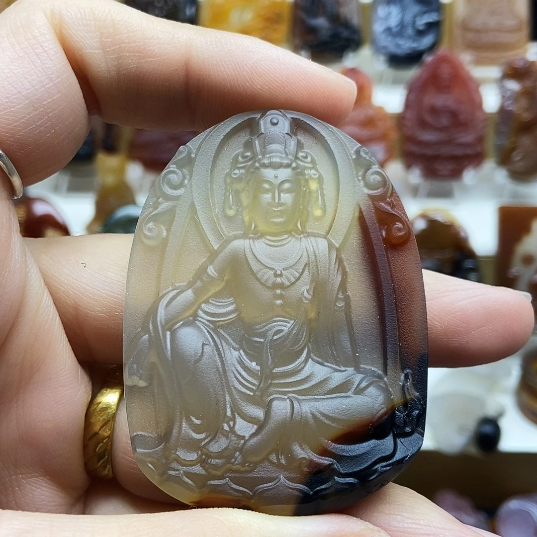 玛瑙/玉髓未镶嵌颈饰