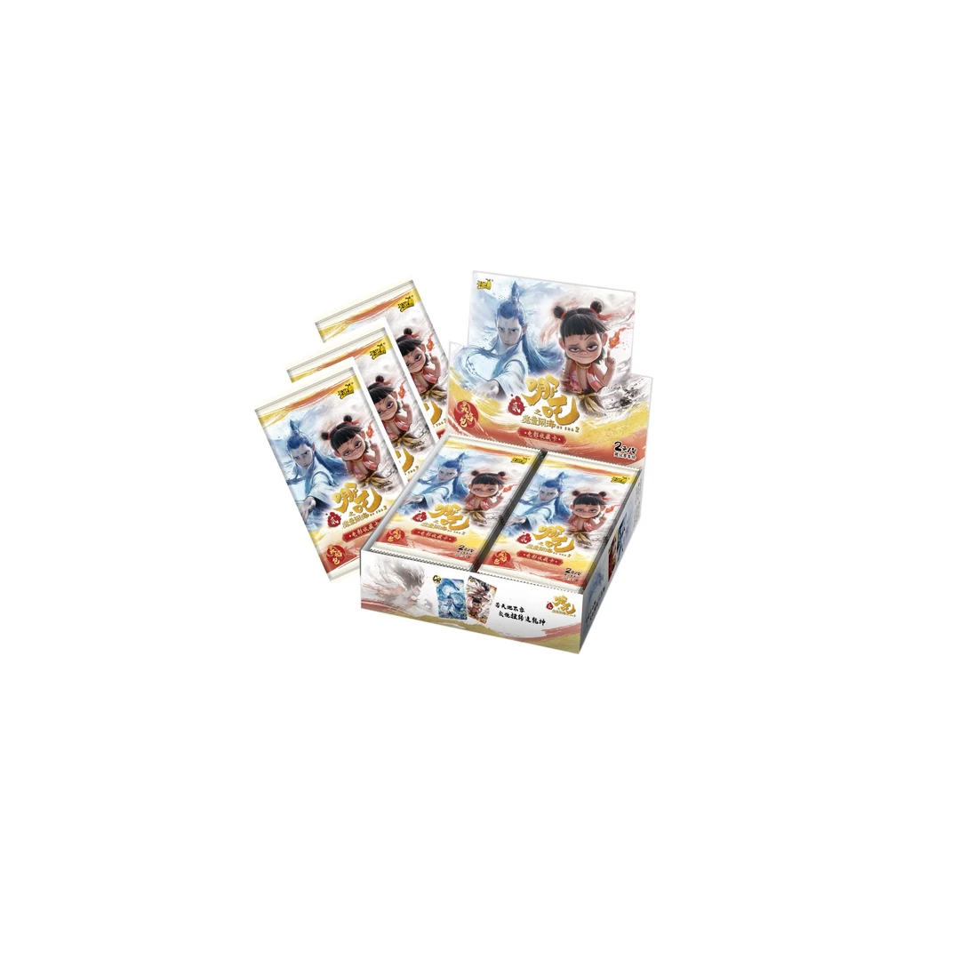 【抓猪】卡游哪吒之魔童闹海-灵焰包收藏卡牌（拆卡）