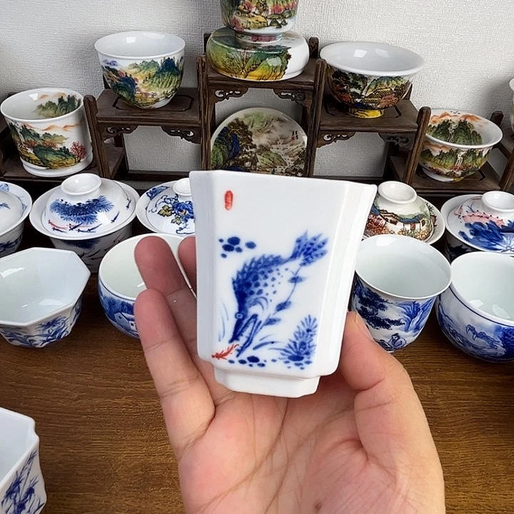 忠意堂釉下彩微瑕不退
