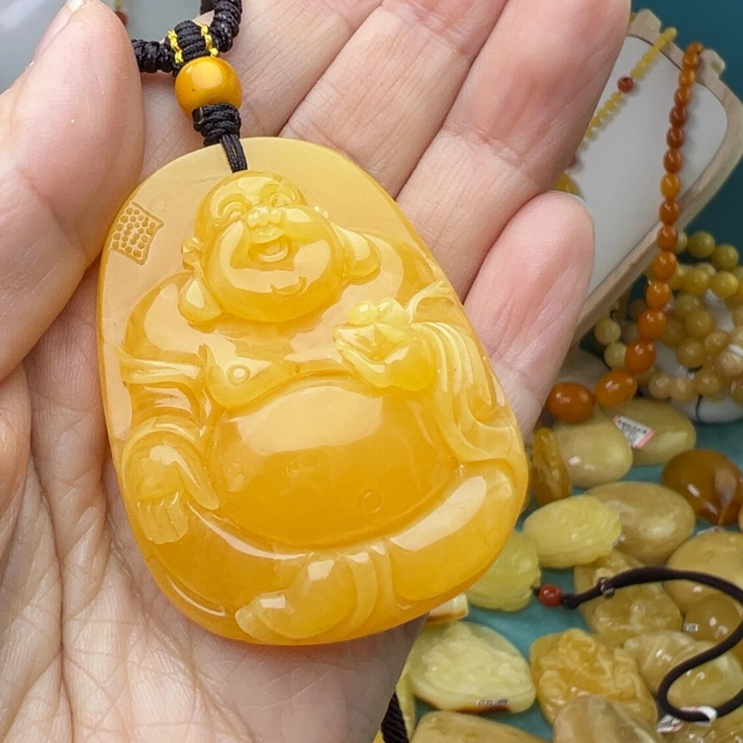 蜜蜡吊坠(赠链)未镶嵌