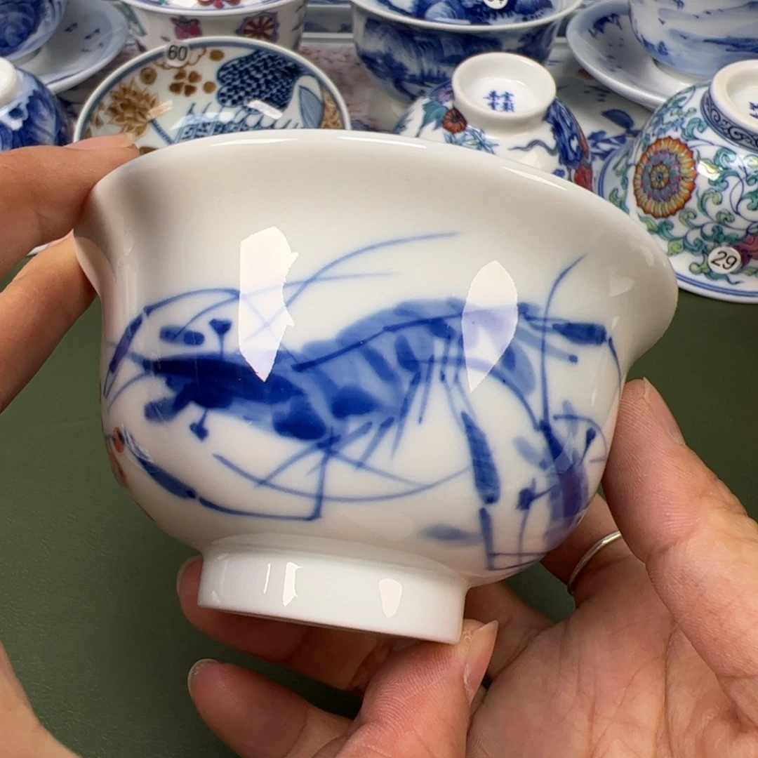 陶瓷景德镇纯手工纯手绘茶具木木4