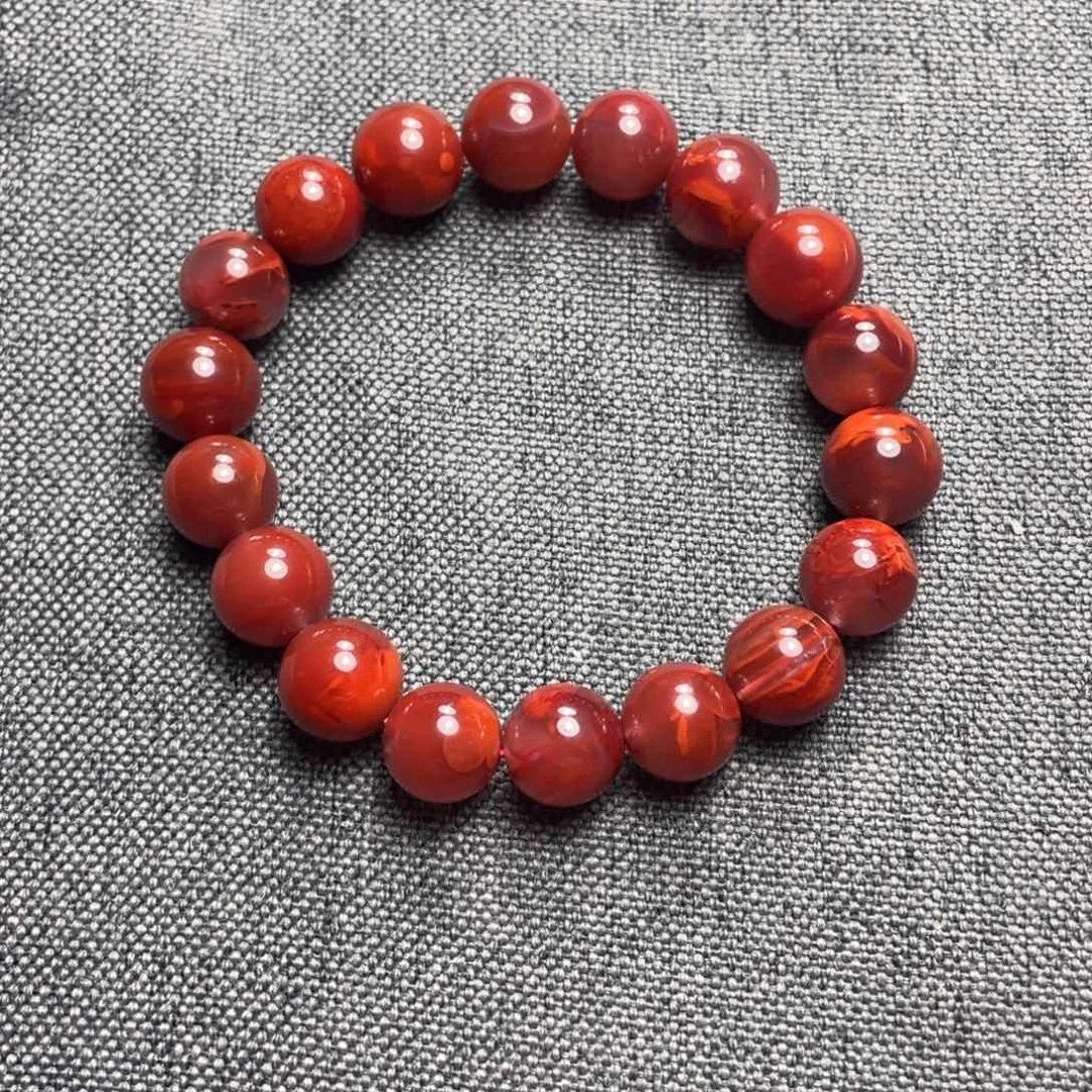 未镶嵌手串南红玛瑙~*
