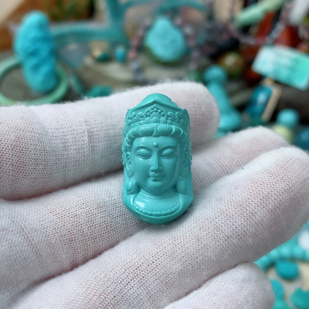 绿松石珠宝奇石未镶嵌