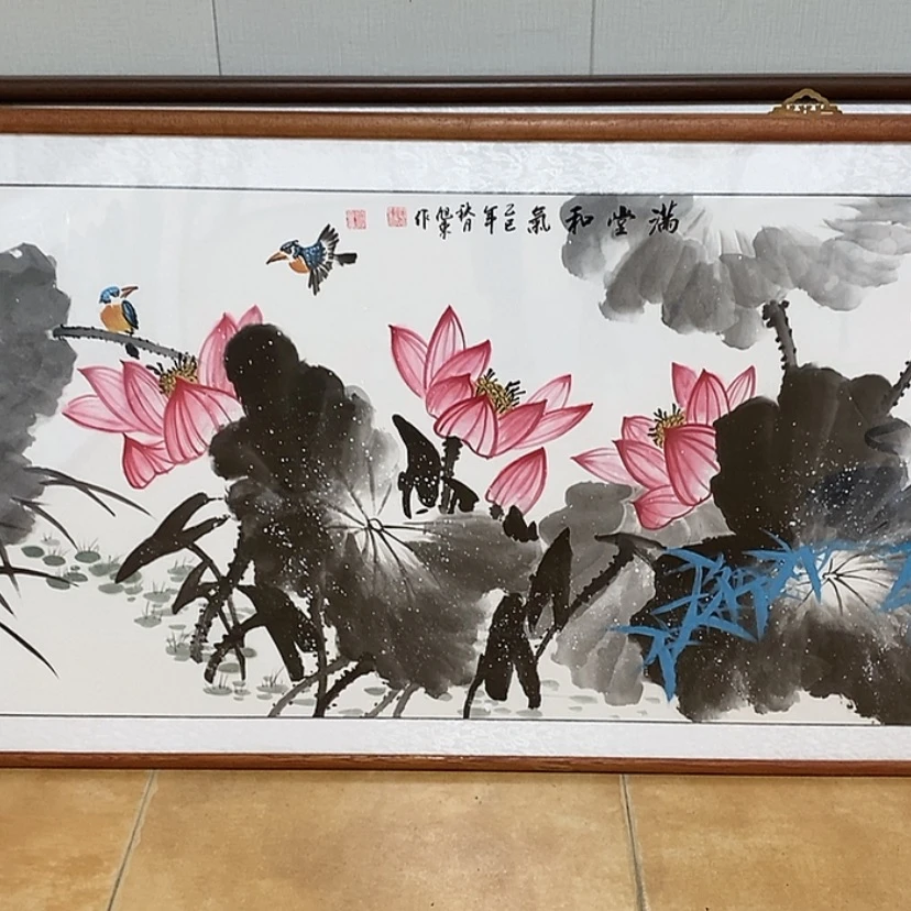 【闪购商品】国画手绘国画带框