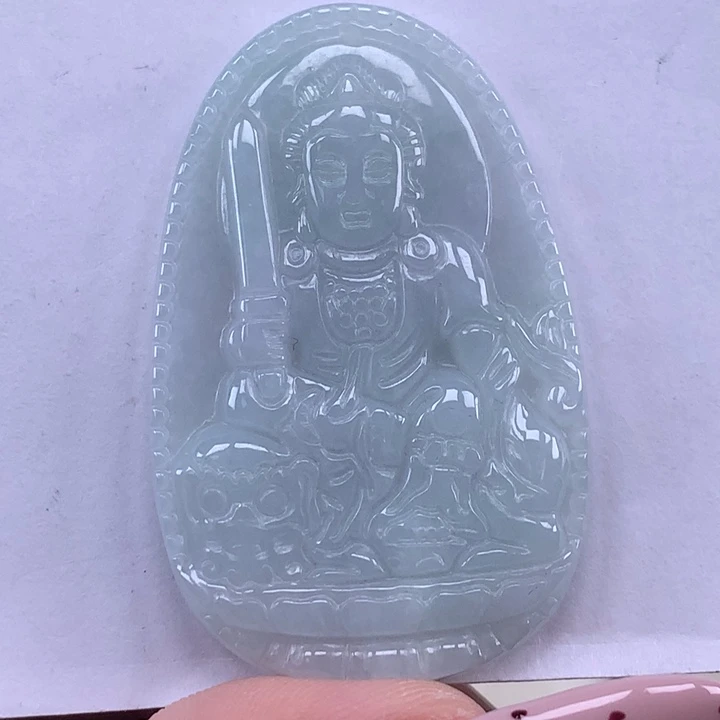 颈饰未镶嵌翡翠文殊