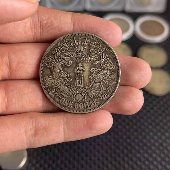 金属大头龙洋船洋工艺品