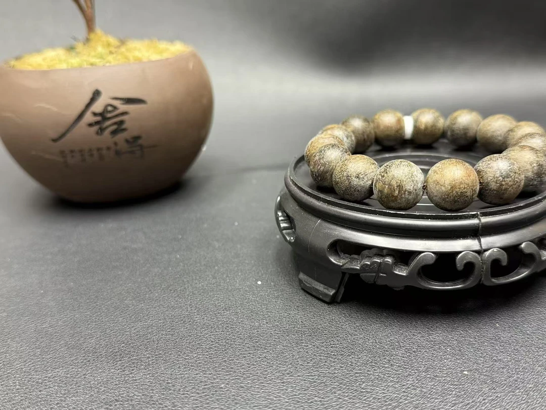 【小茜】FY077沉木圆珠手串