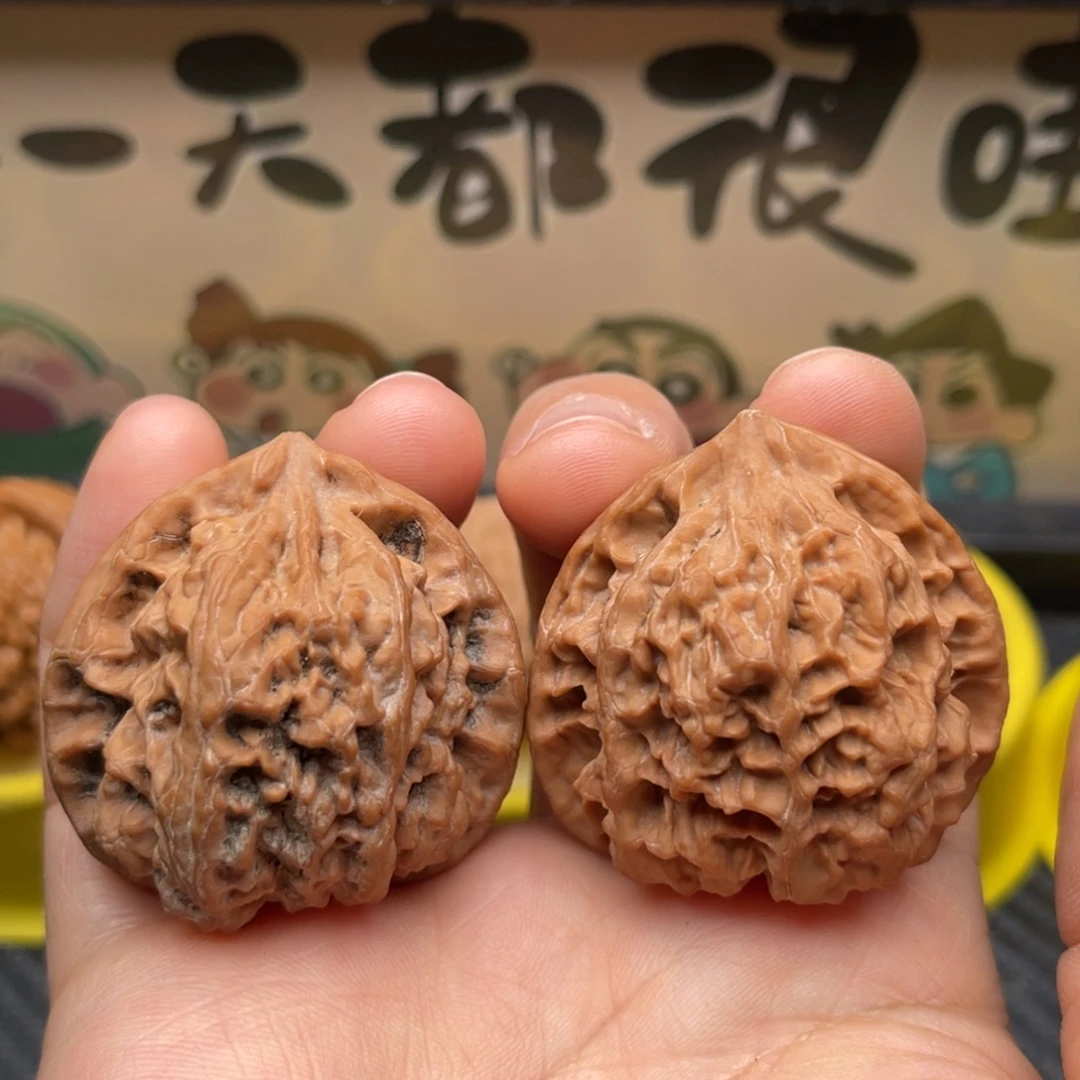 文玩核桃吊坠40全品野牛