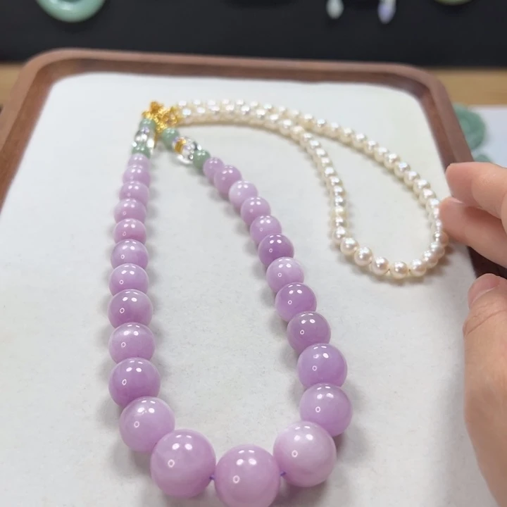 未镶嵌锂辉石项链项链