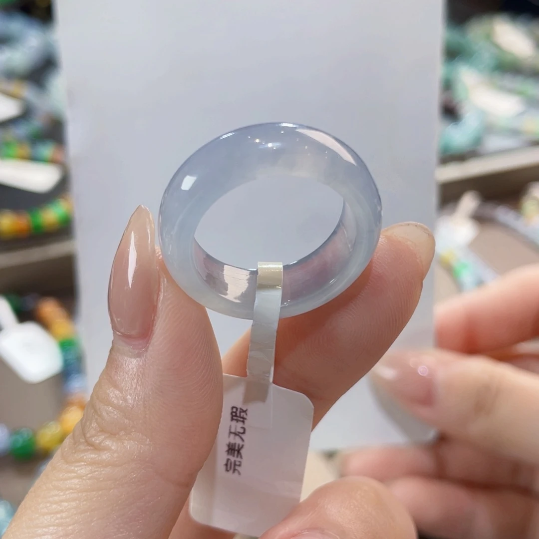 未镶嵌手链翡翠蓝紫16-17