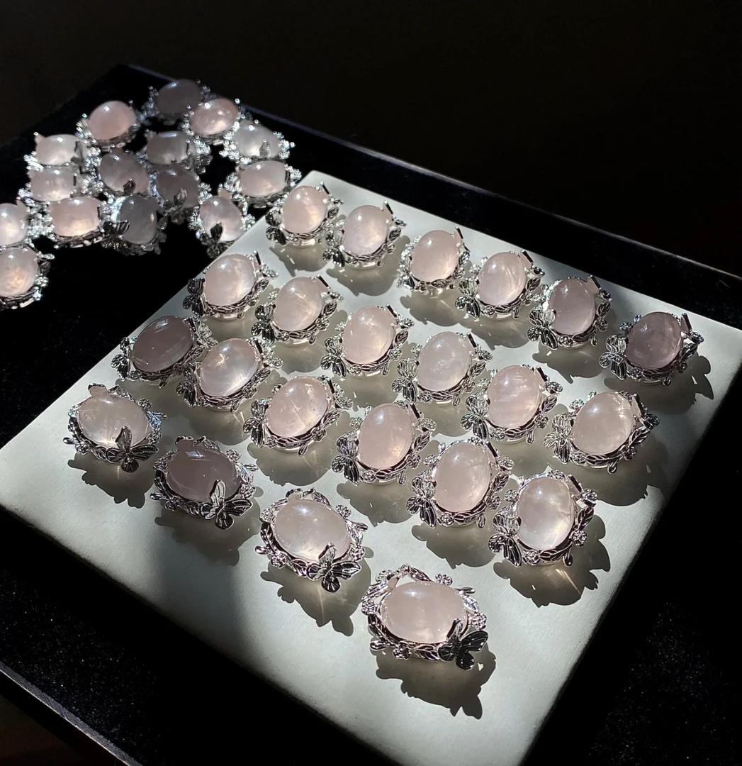 水晶配饰魔盒饰品手链手串链接手链diy配件酷diy水晶配件