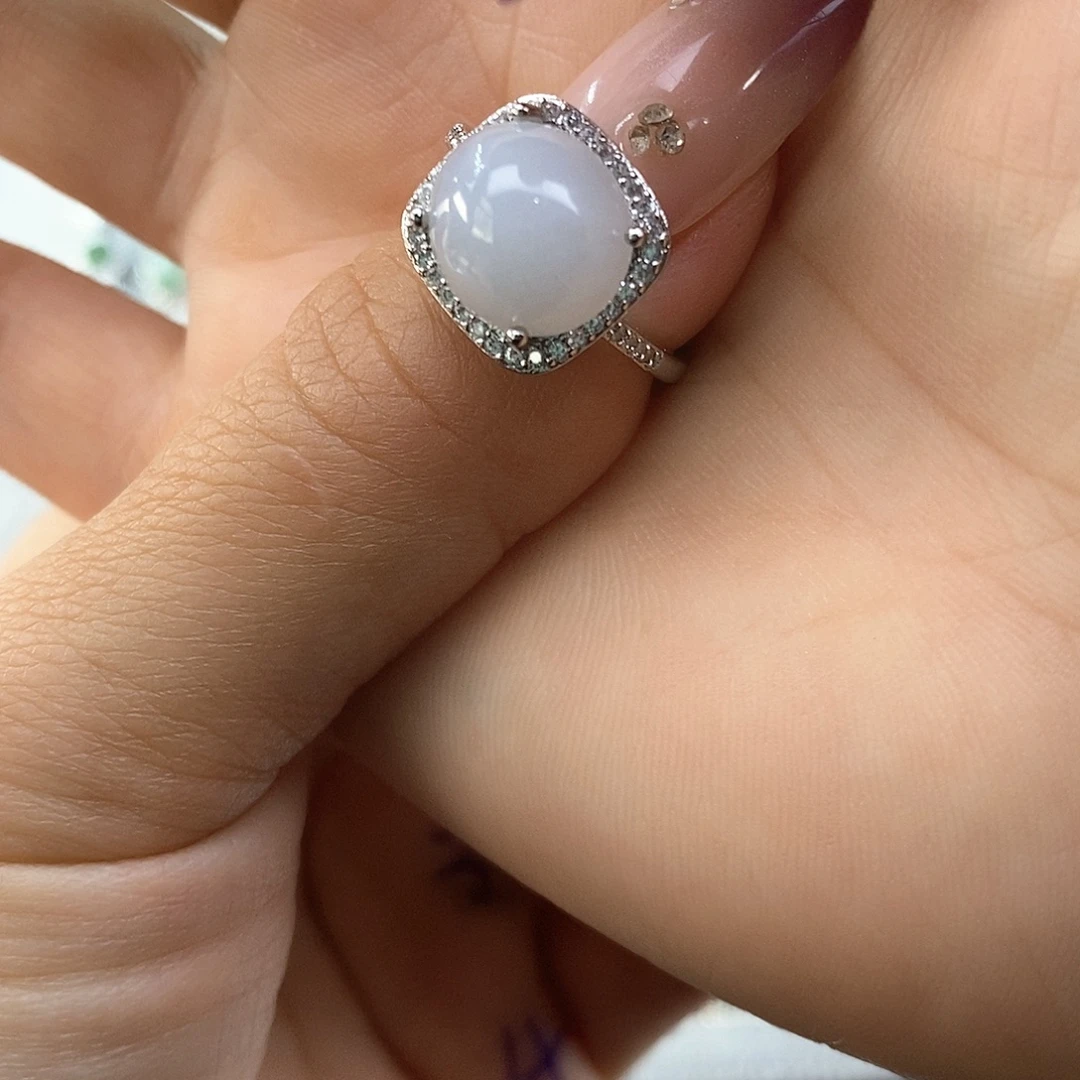 琳***.翡翠未镶嵌戒指缅甸