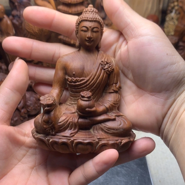 檀香木其他印度老山檀香药师佛