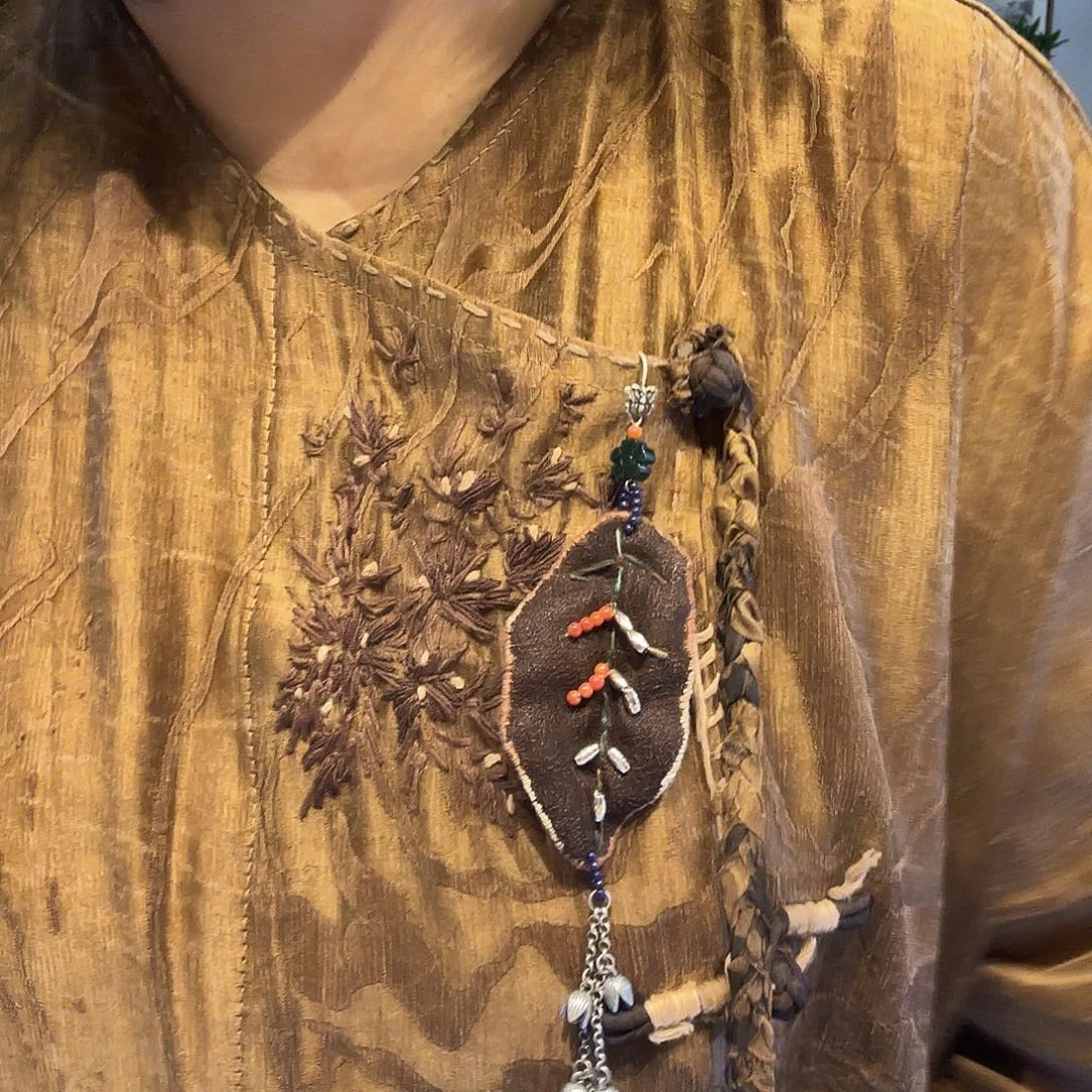 翡翠未镶嵌颈饰原创