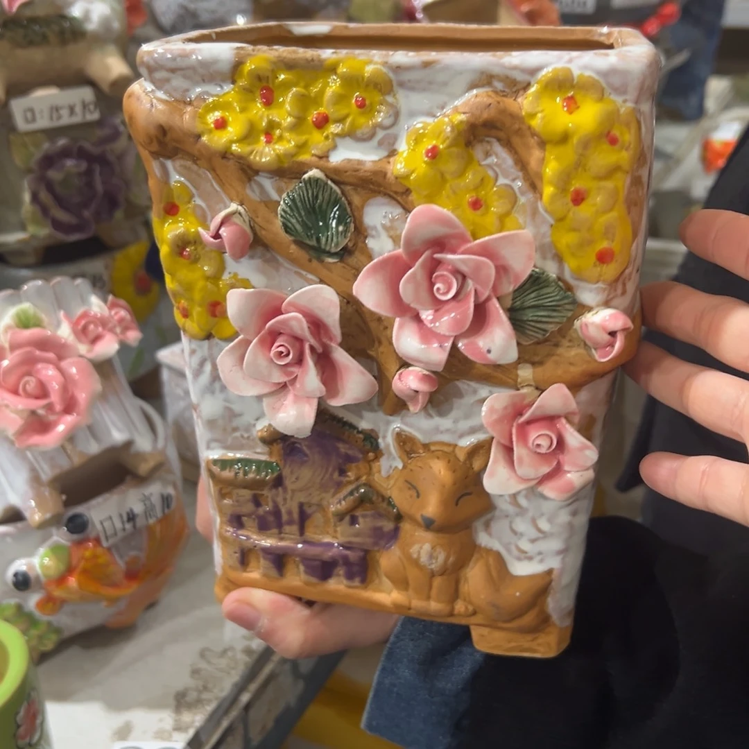 花盆，拍满20发货，退款拉黑