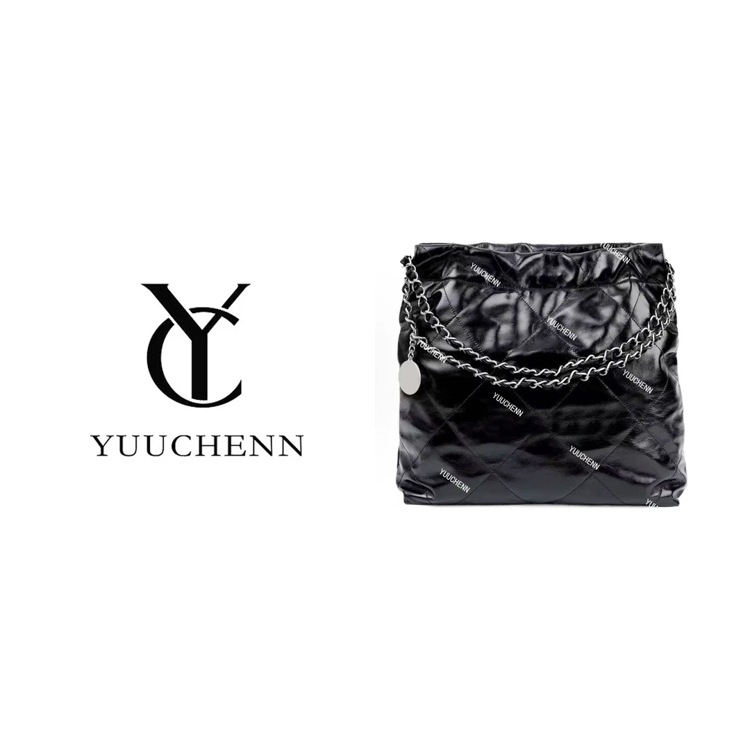 YUUCHENN/35cm原创设计高定真皮包 HH7425