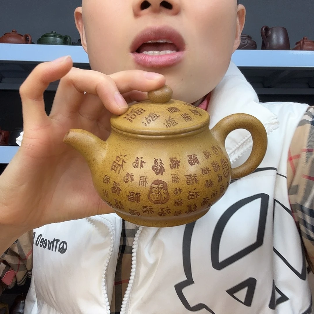 紫砂茶壶民间手艺人全手工制作