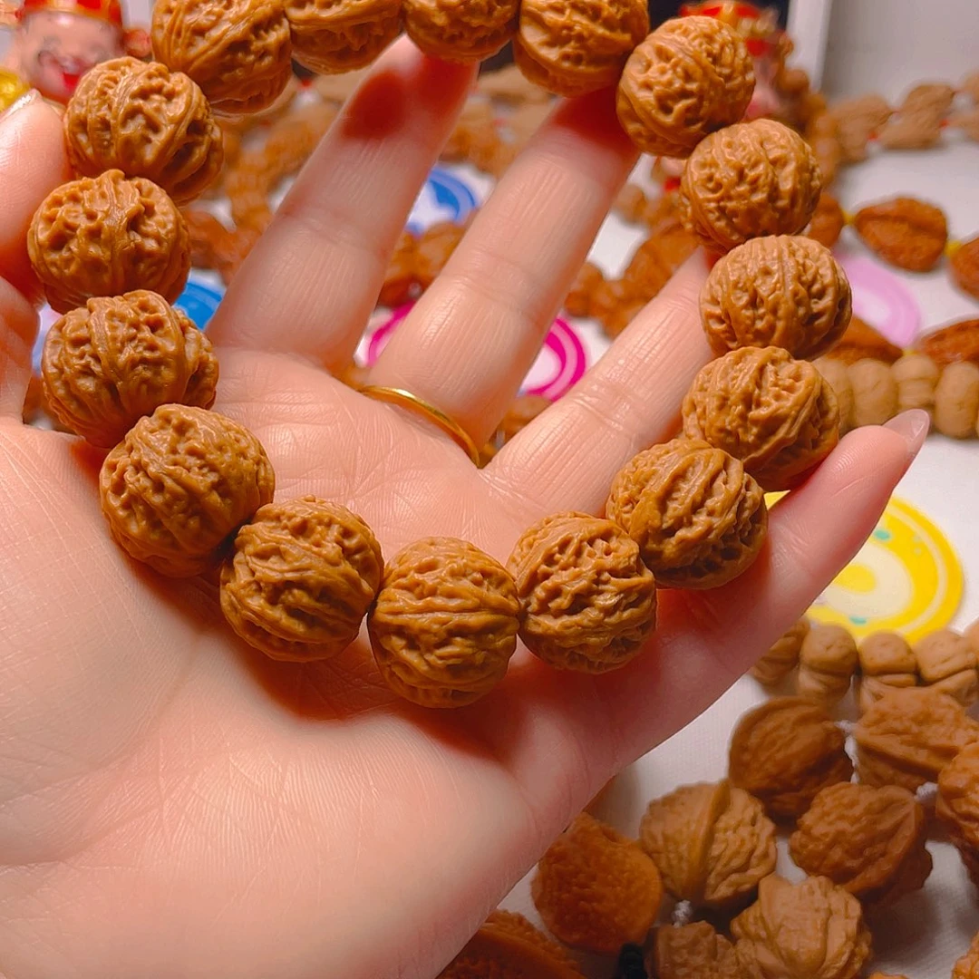 福***海吊坠文玩核桃京八棱