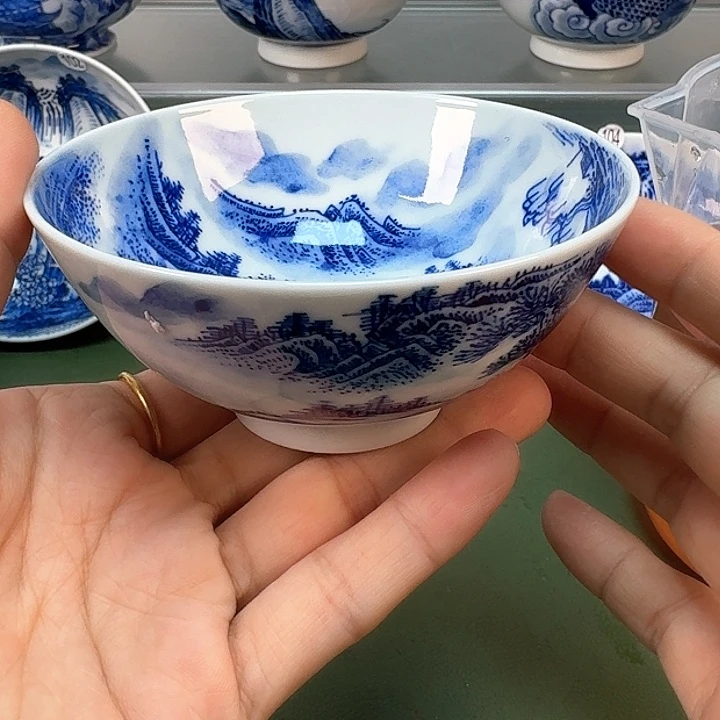 杯木木景德镇纯手绘茶具14
