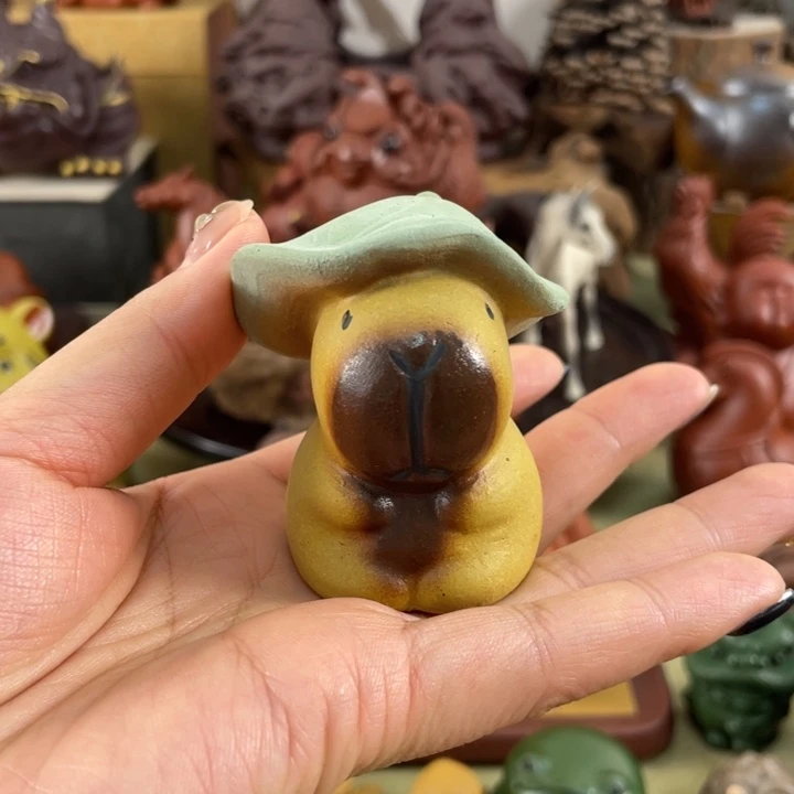 紫砂茶宠紫砂卡皮巴拉