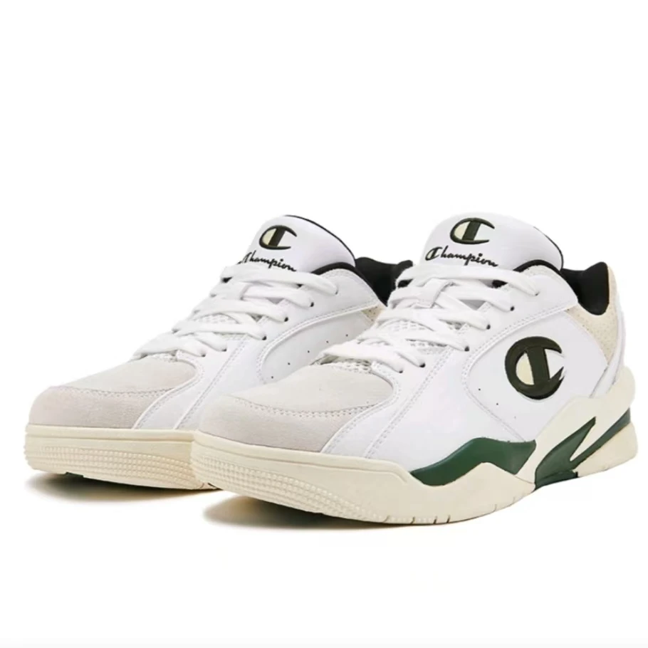 Champion/冠军 95 Rice Low 耐磨透气 休闲复古 绿白U2AFCBM02N1