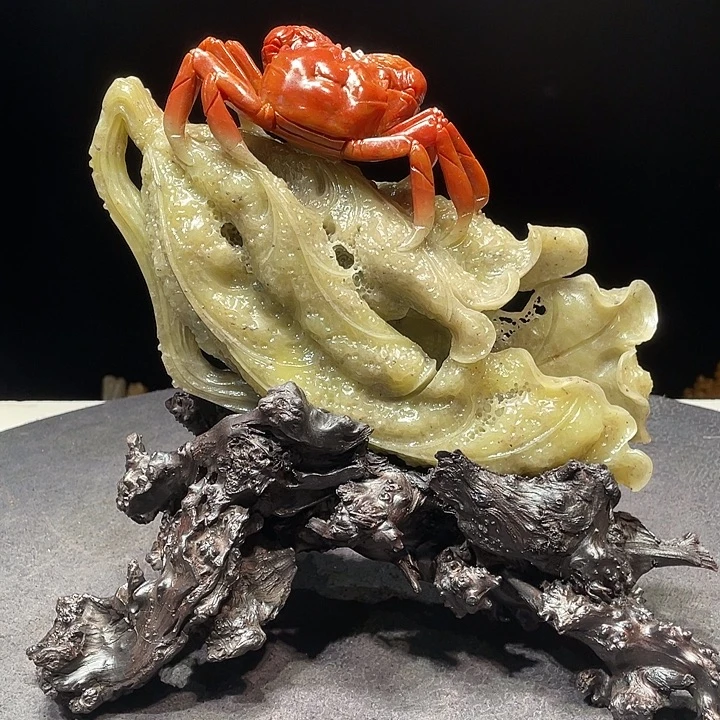 用***1寿山石山水画作品欣赏