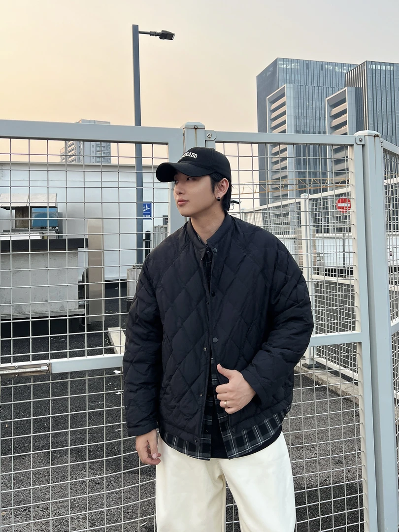 胡先生25ss秋冬日系90白鸭绒户外硬壳可单穿可内搭羽绒服9508