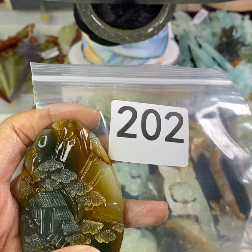 【闪购商品】岫玉发饰未镶嵌?*初