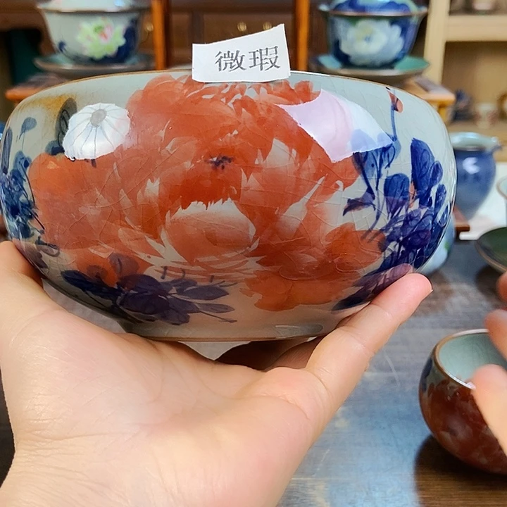 瓷片手工制作工艺精湛等