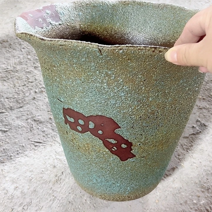 紫砂花盆高30口33