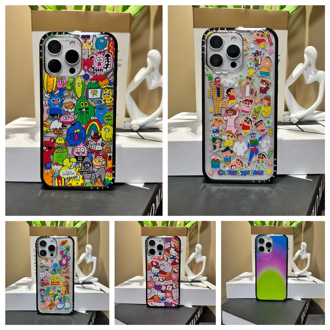 潮牌定制款新壳体iPhone15pro-iPhone16promax适用苹果创意