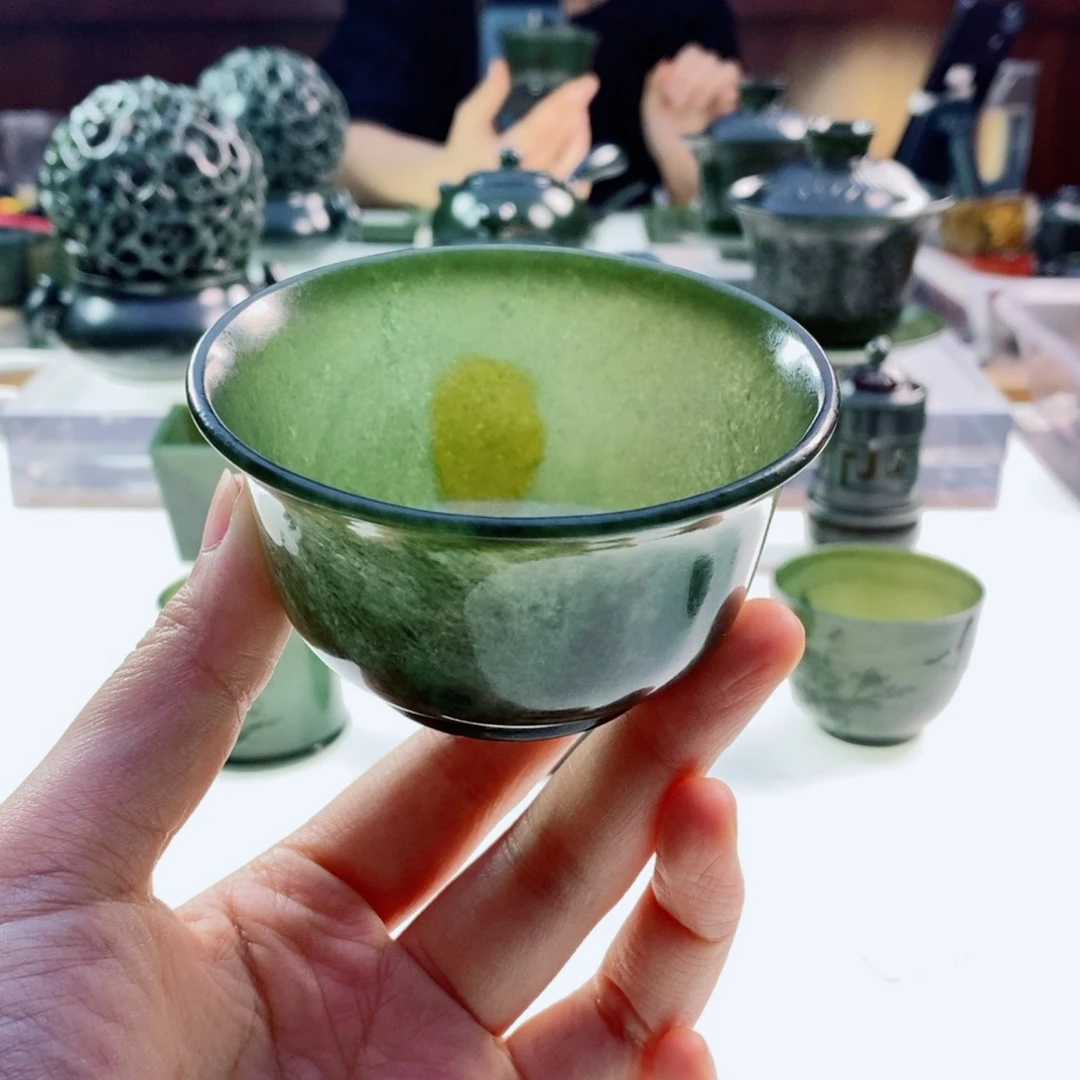 和田玉（青玉）未镶嵌摆件