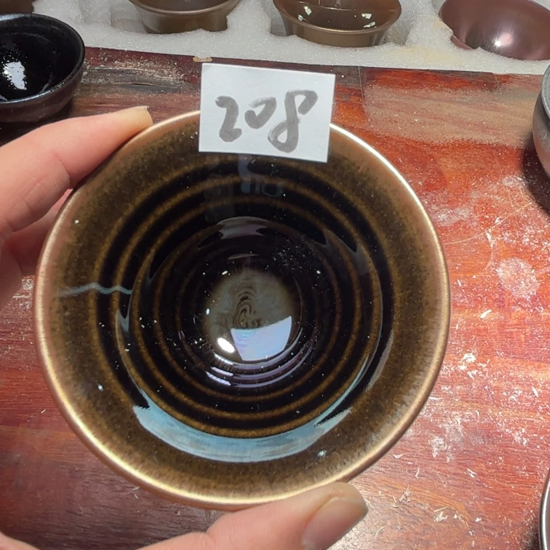 茶盏全手工原矿原釉建盏