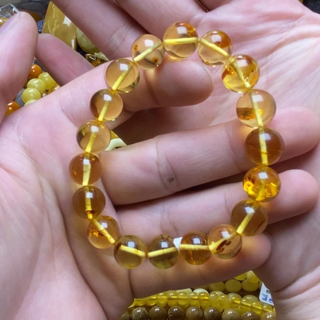 琥珀未镶嵌裸石蜜蜡