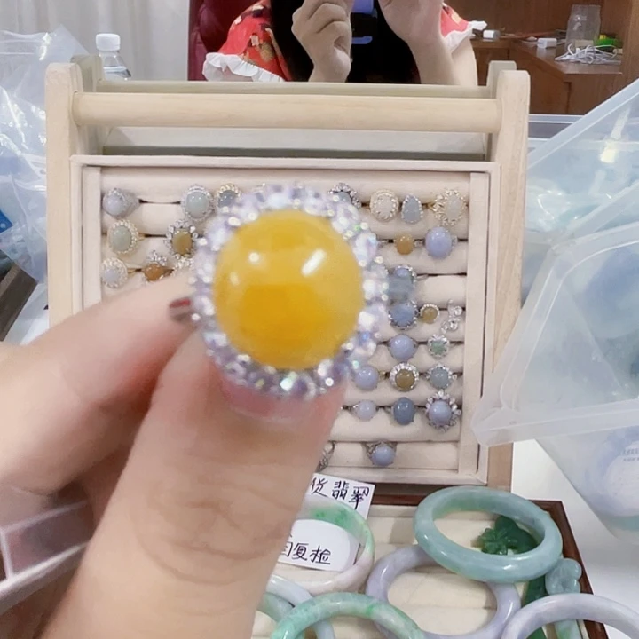翡翠未镶嵌颈饰天然翡翠