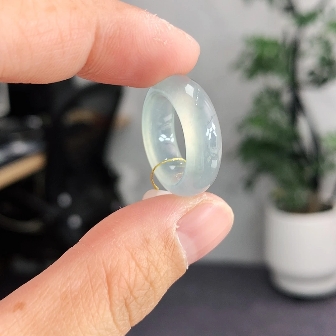 翡翠未镶嵌戒指6号