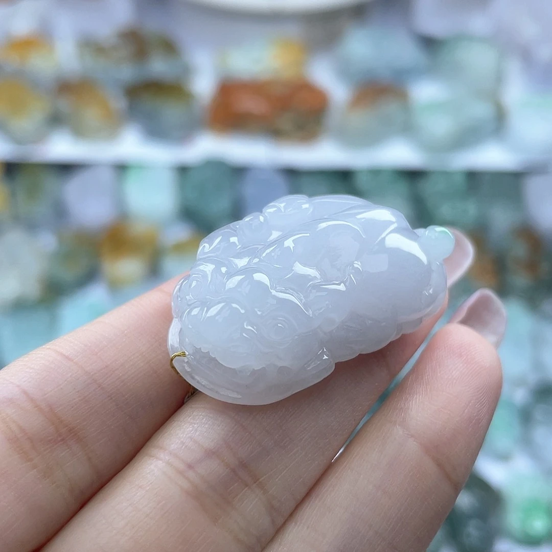 颈饰未镶嵌翡翠貔貅19
