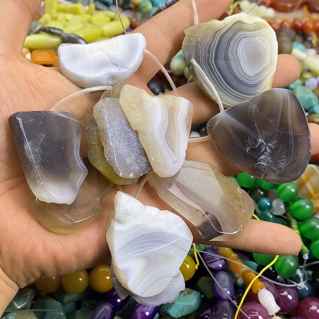 玛瑙/玉髓未镶嵌珠宝半成品