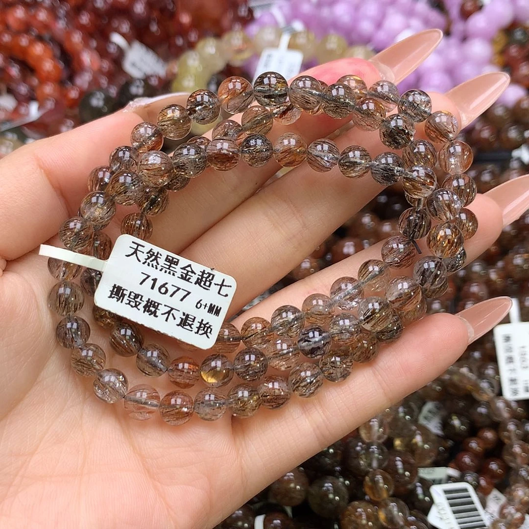 水晶手链未镶嵌，