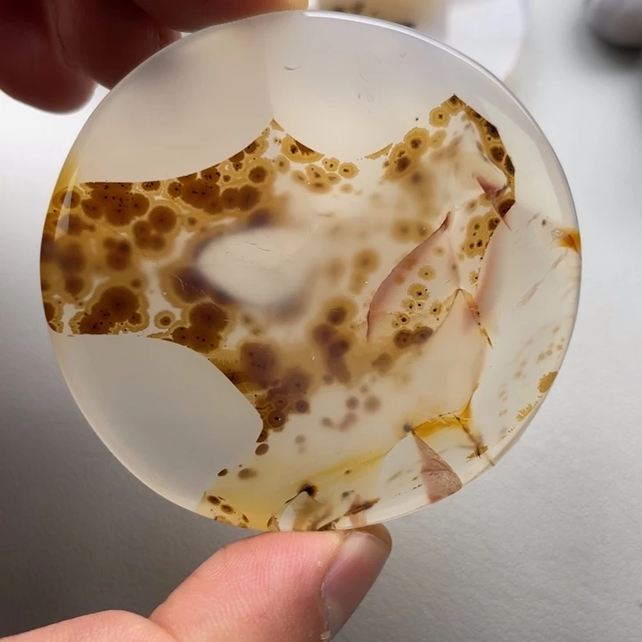 玛瑙/玉髓颈饰未镶嵌果*地