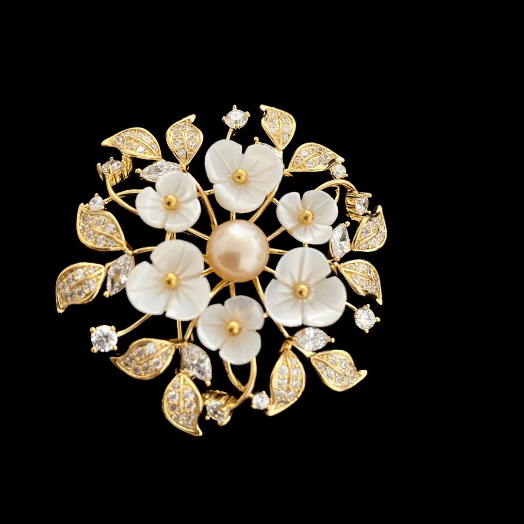 铜合金胸针 F2710时尚手作胸针