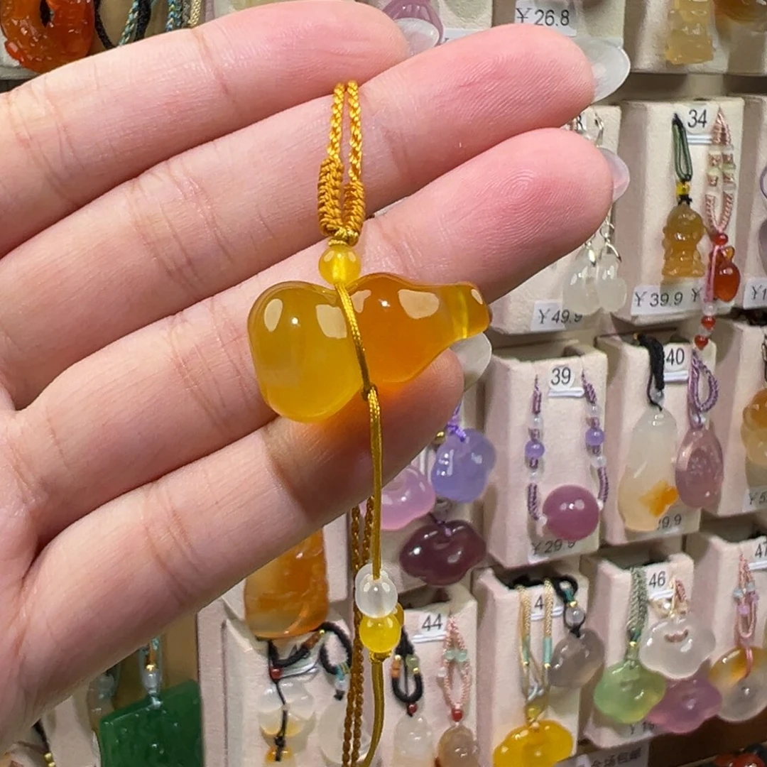 玛瑙/玉髓未镶嵌颈饰